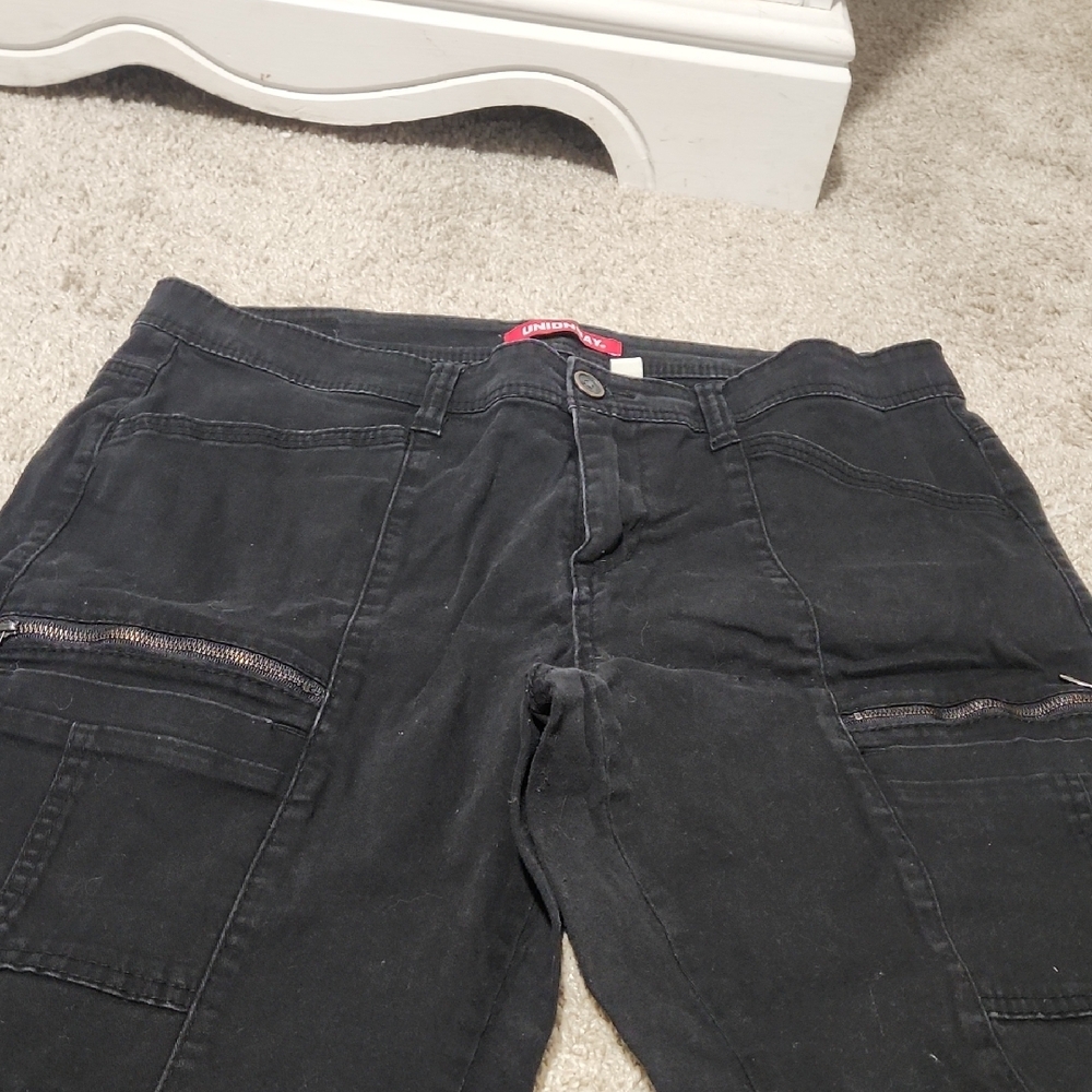 UNIONBAY Jet Black Skinny Pants - Picture 2 of 7